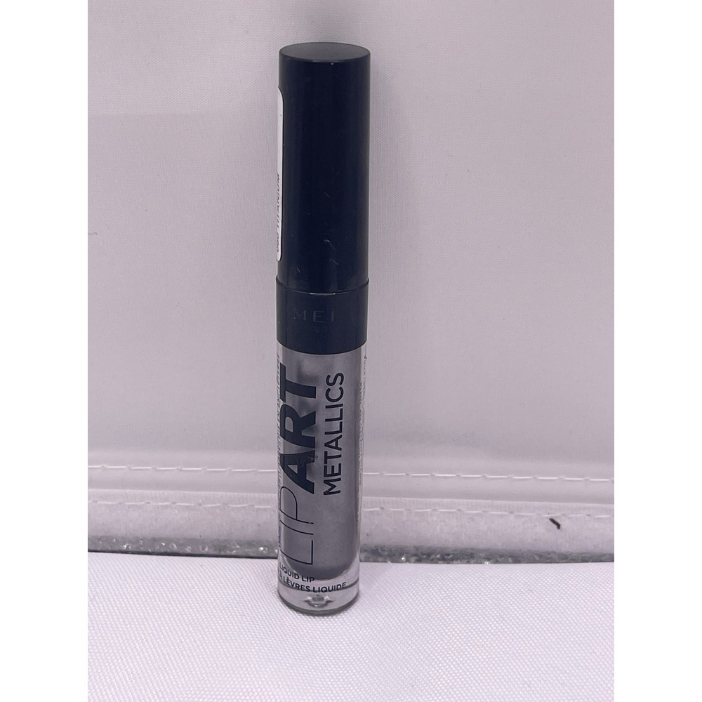 Rimmel Lip Art‎ Glitter or Metallic Liquid Lip ~ 060 Titanium